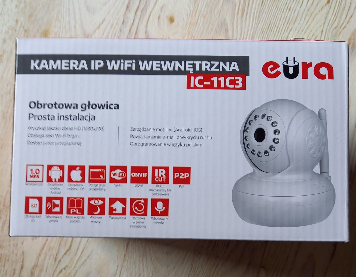 Nowa kamera IP wewnętrzna IC-11C3