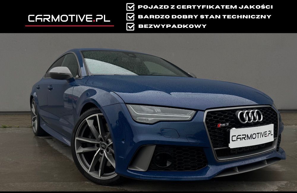 Audi RS7 Sportback stan idealny, serwis, okazja !