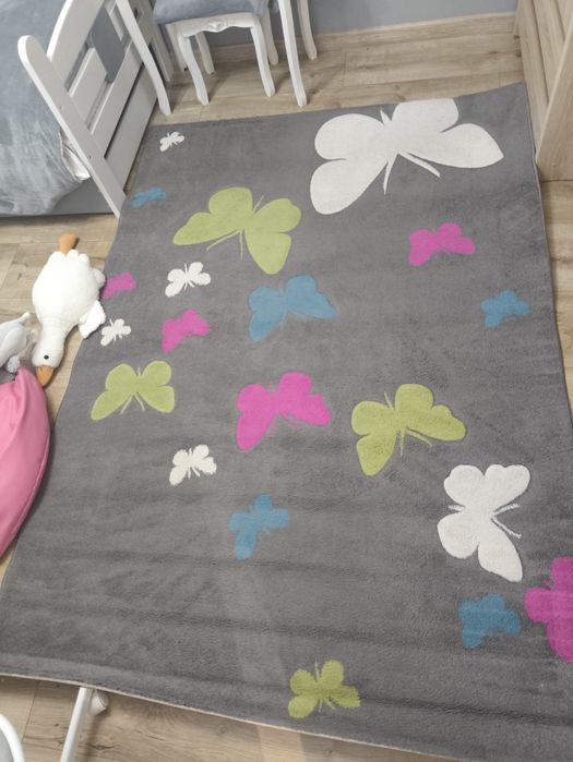 Dywan Motyle 160 x 230 Dla dziecka dziewczynki