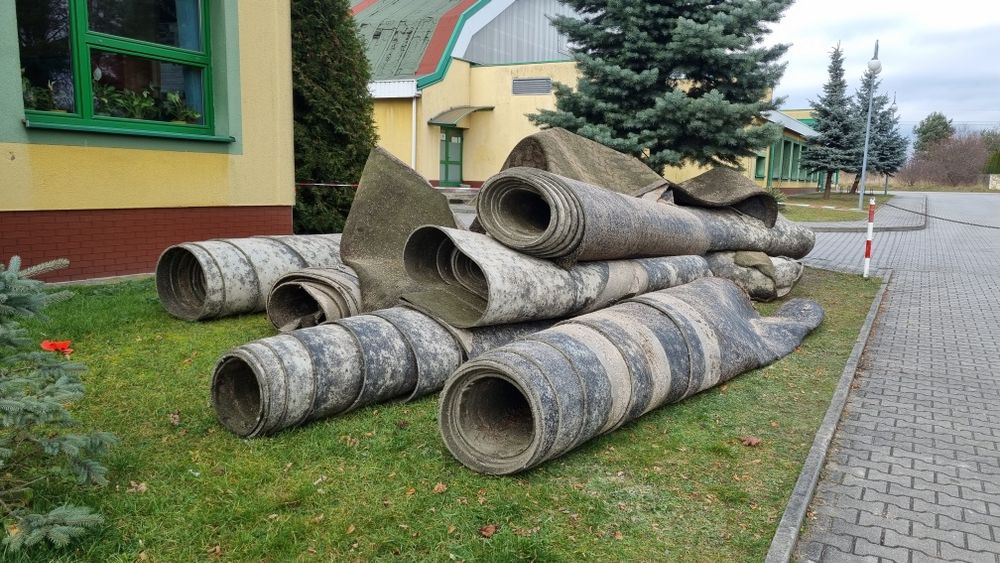 Sztuczna trawa niska  z demontażu