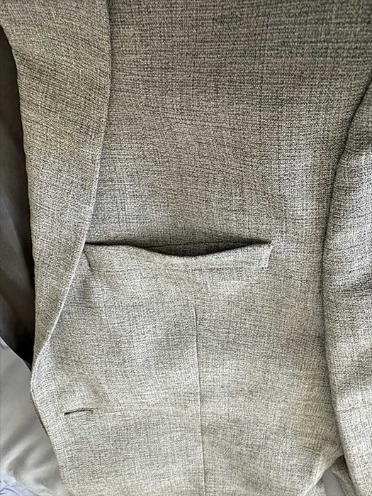 Casaco de Fato / Blazer de Homem Cinza, Novo