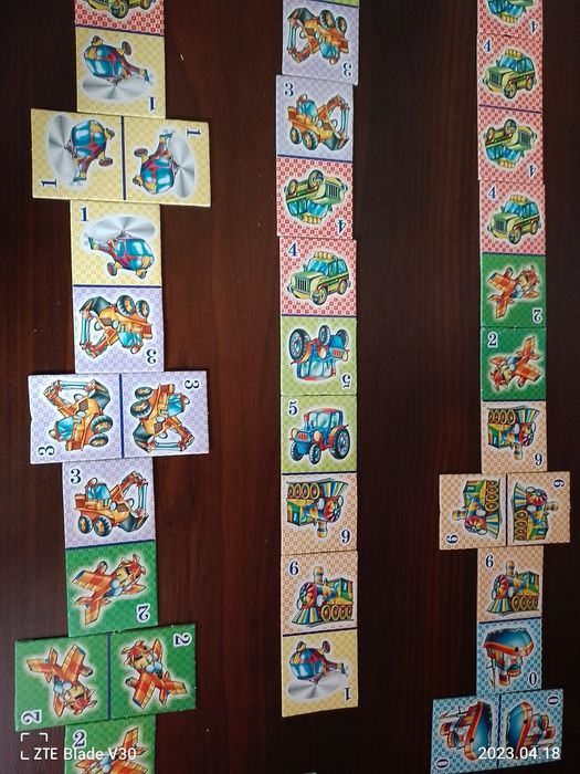 Доміно з картинками у світі техніки