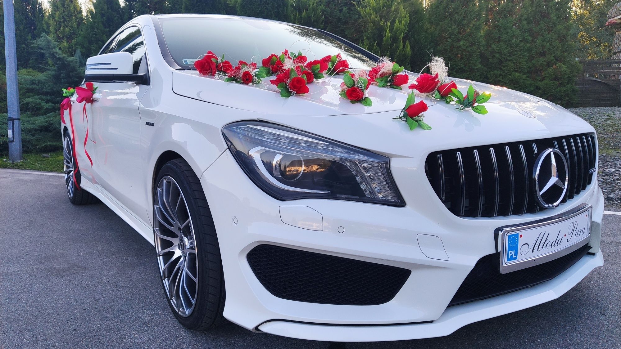 Auto do ślubu,Mercedes CLA AMG #promocja 500zl pakiet weselny#