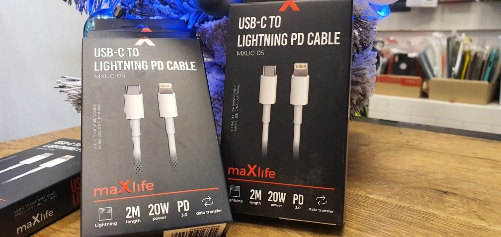 Kabel USB przewód lighting do apple iphone ipad airpods Tamka 22/24