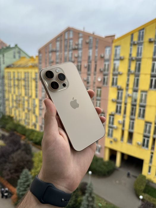 100% Аккум Идеал iPhone 16 Pro 256Gb Desert Titanium Neverlock Айфон