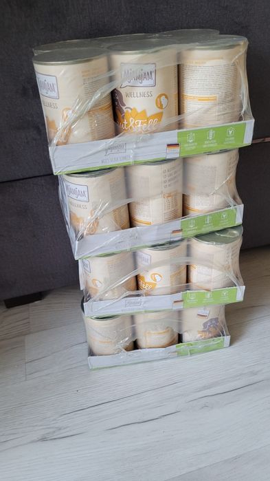 Karma mokra dla psa Mjamjam Wellness 24x400g