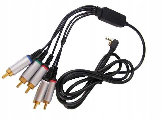 Kabel Component HDTV AV do konsoli PSP Slim *NOWY Video-Play Wejherowo