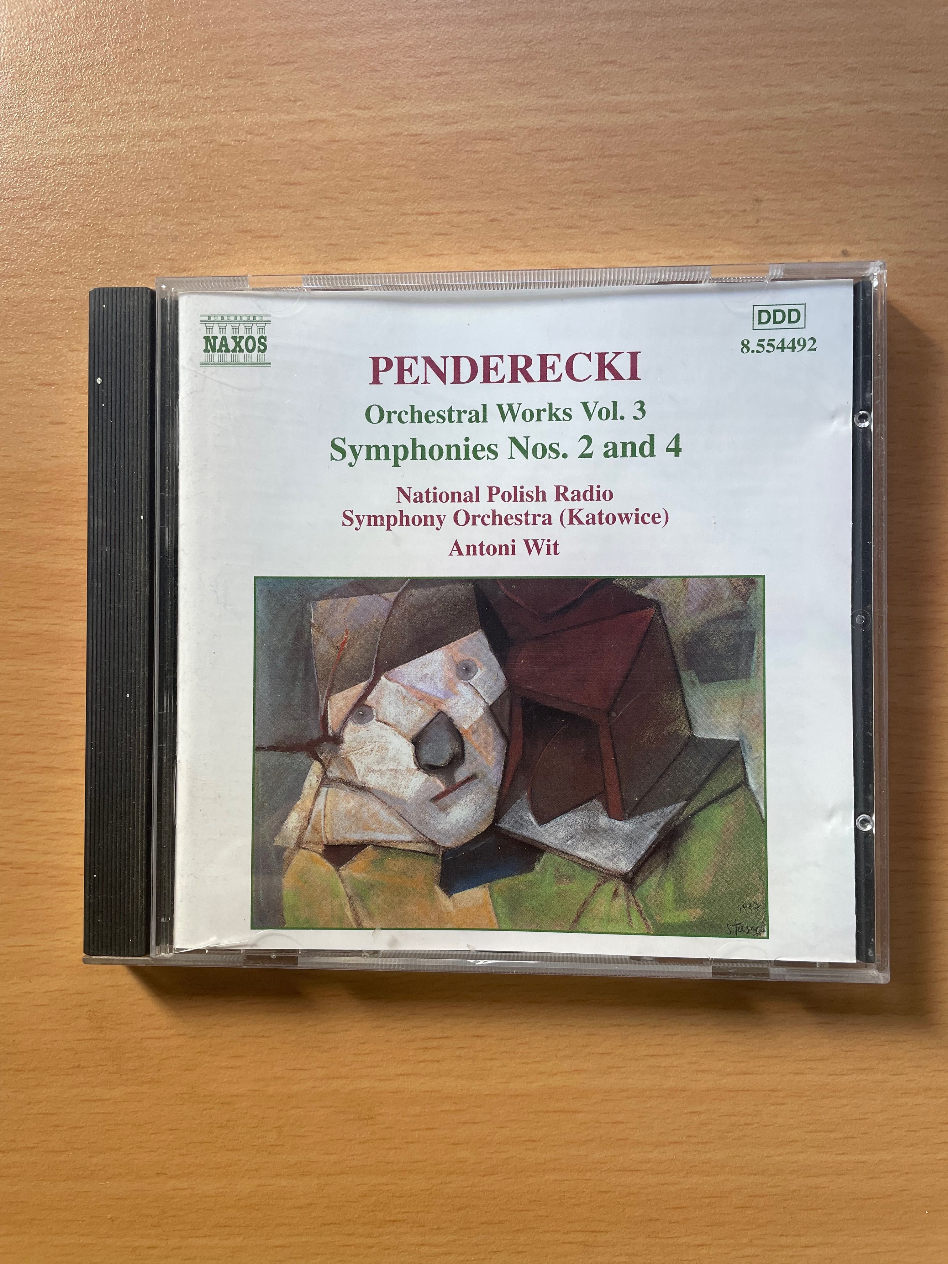 CD Penderecki, Antoni Wit: Symphonies Nos. 2 And 4