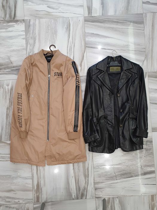 Курточка-кожа  (GANMARIAGU-Italy)-Нова.