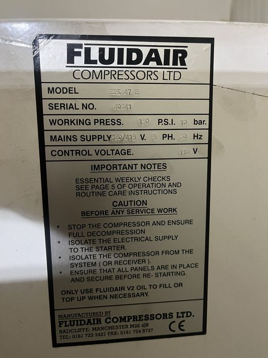 Compressor fluidajr