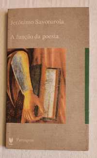 A função da Poesia -,Jerónimo Savonarola
