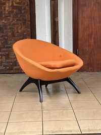 Lurashell fotel z lat 60-tych mid century