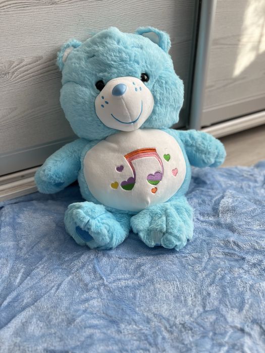 Іграгка плед голубий ведмедик