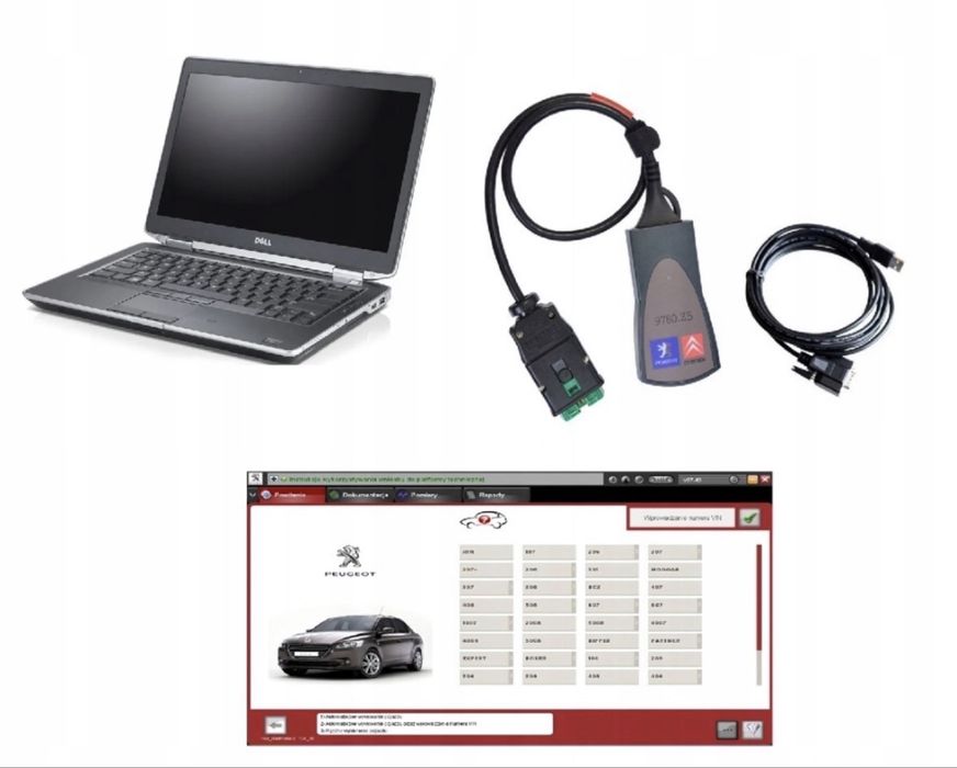 Usługa diagnostyki – Diagbox / Lexia – Citroen, Peugeot, DS