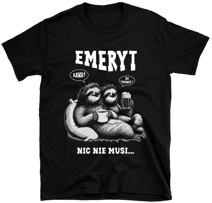 emeryt koszulka, koszulka xs-3xl, koszulka emeryt, prezent emeryt