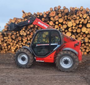 Manitou 634. Manitou MLT 634-120. Manitou 735. Ładowarka teleskopowa