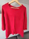 Sweter czerwony, rozm 42