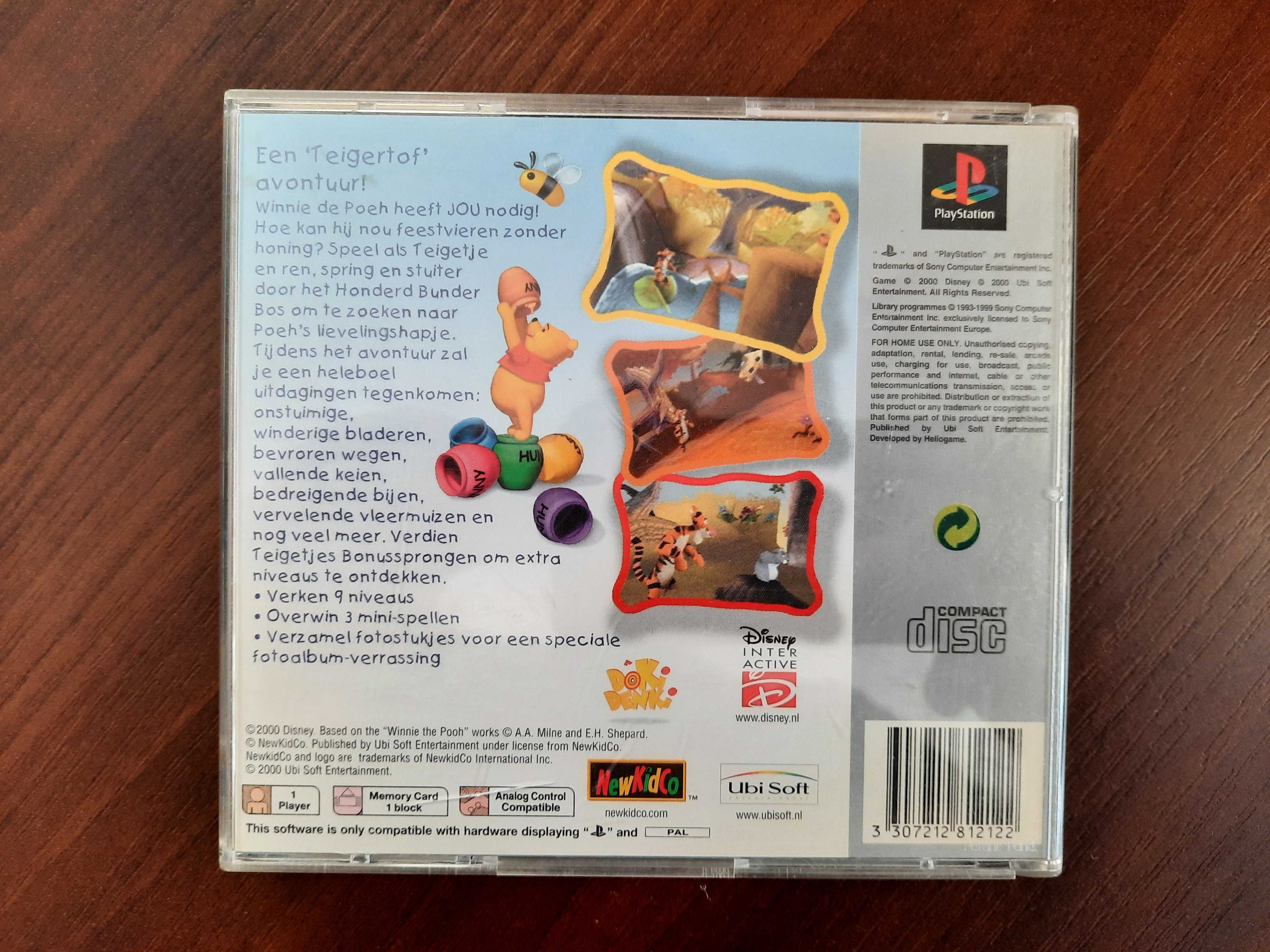 Disney's Teigetjes Honingjacht ps1 psx Kubuś Puchatek