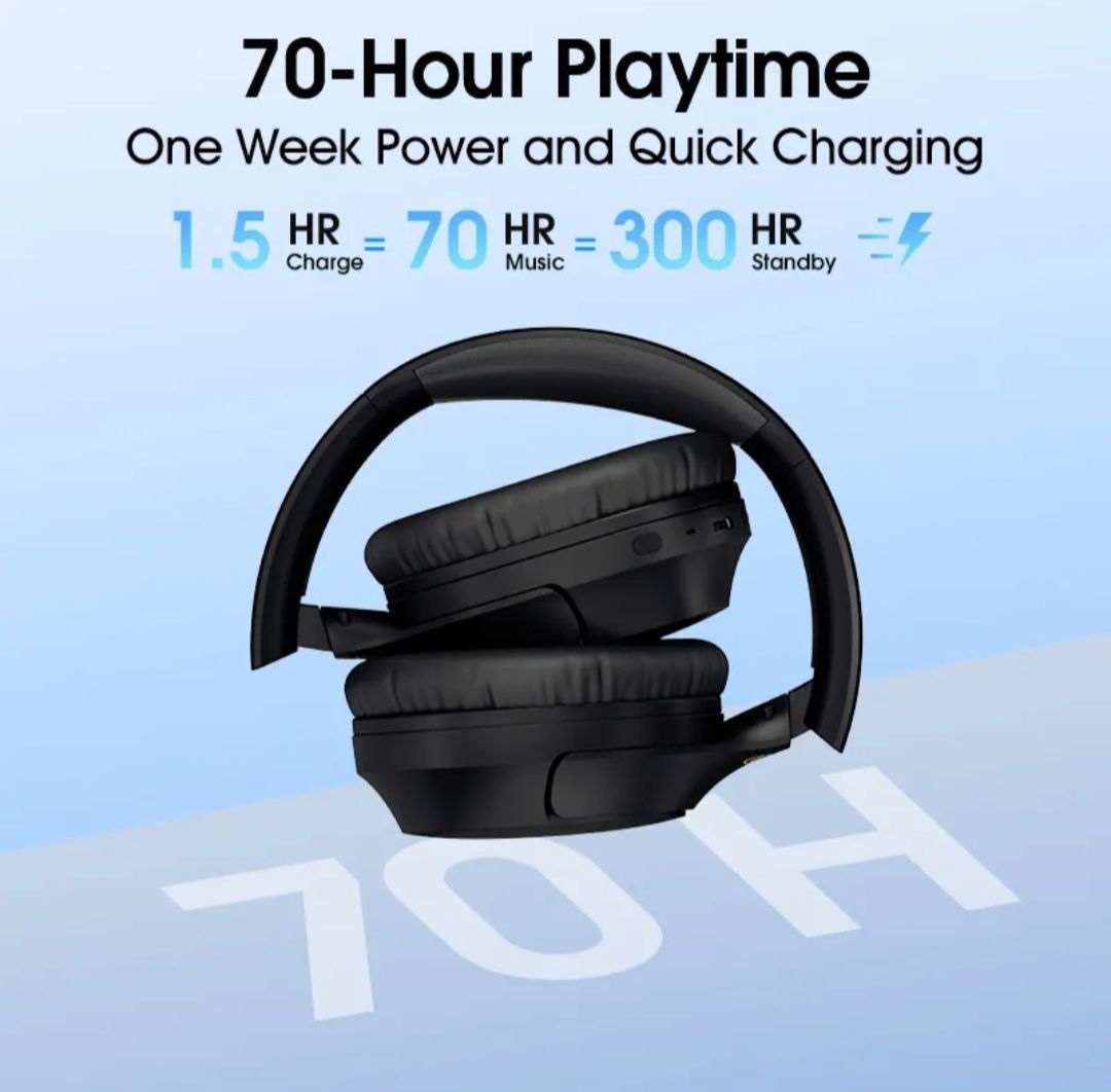 New QCY H2 Pro Bluetooth Навушники Полноразмерные наушники