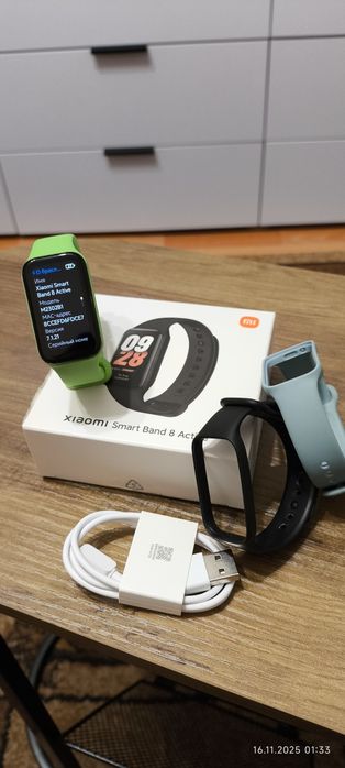 Фитнес браслет Xiaomi smart Bend 8 Active