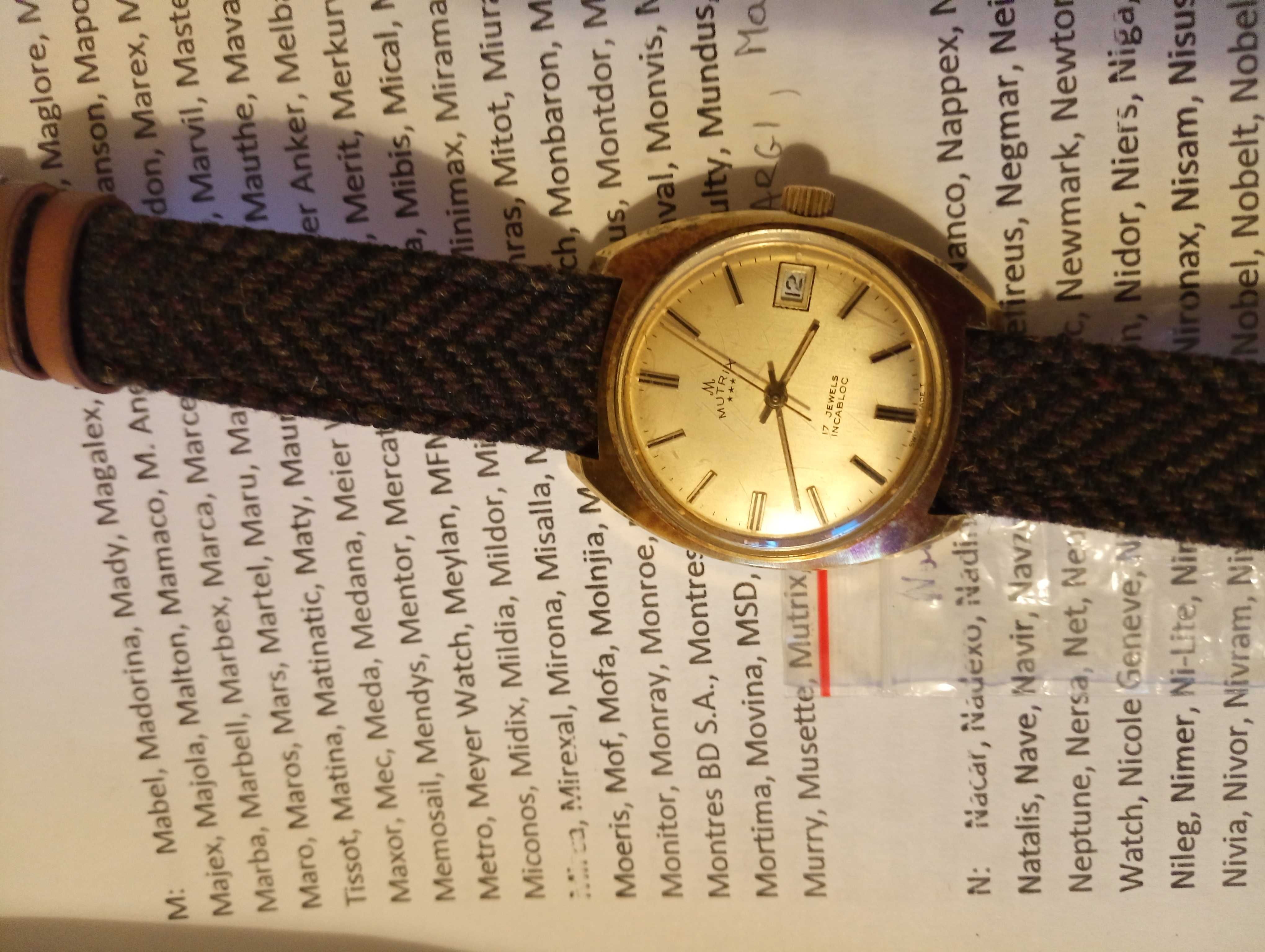 Swiss Made, retro, z oryginal box