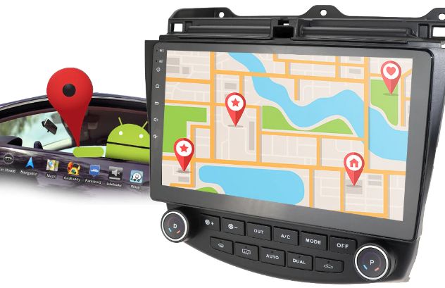 Radio nawigacja Honda Accord 7 2003=2008 Android 13 WiFI Bluetooth