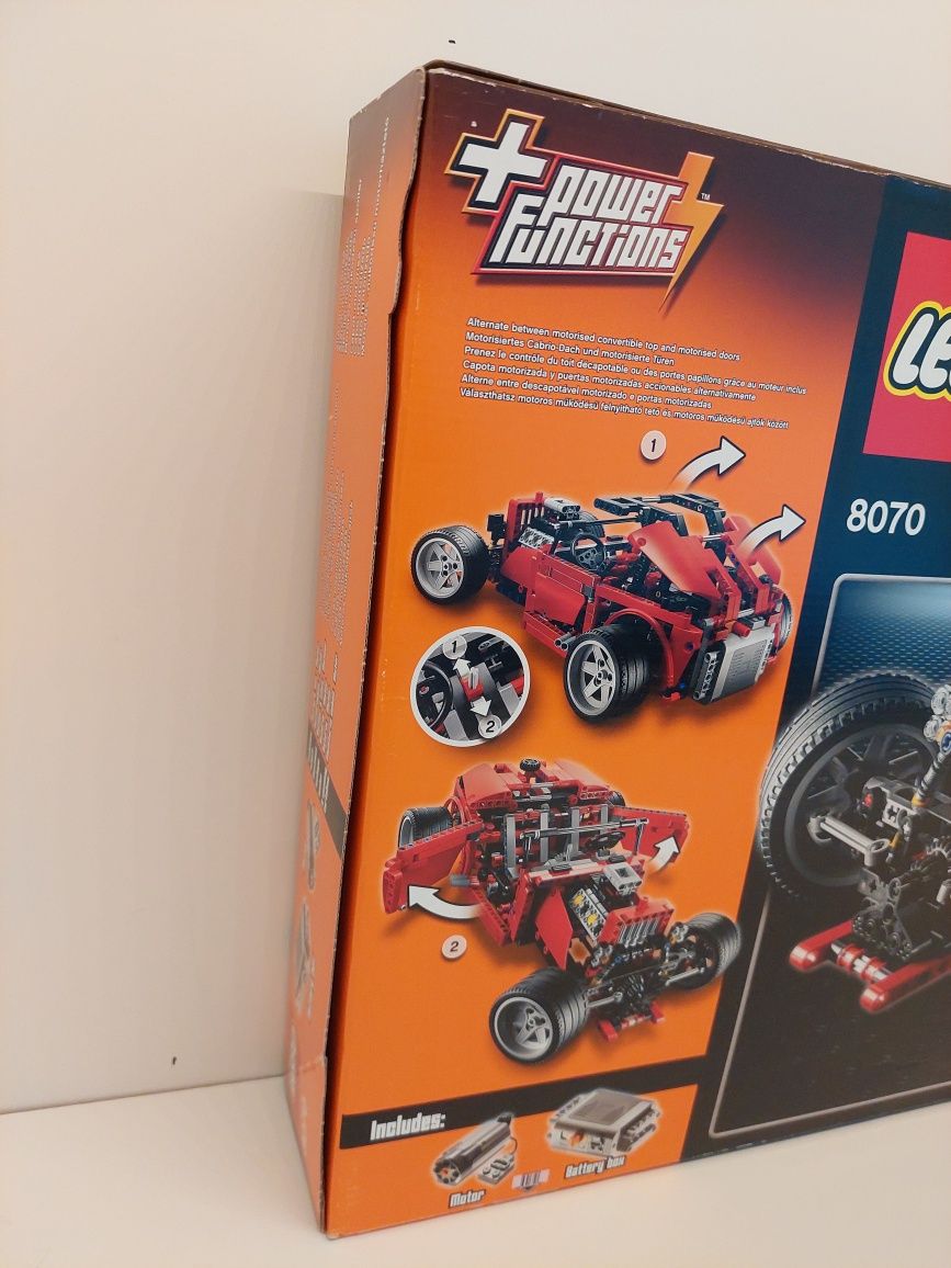 Nieotwarte Lego Technic 8070 Super Car