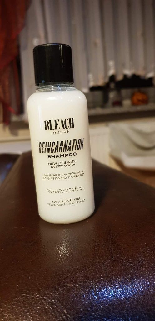 BLEACH London szampon 75 ml i odżywka  regeneracyjne 75 ml do włosów