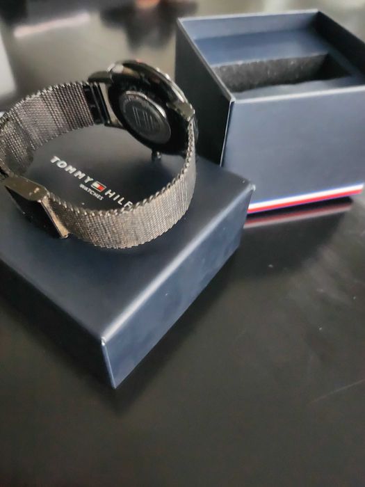 Zegarek Tommy Hilfiger Quartz Accelerator TH Czarny SS Mesh Bracelet