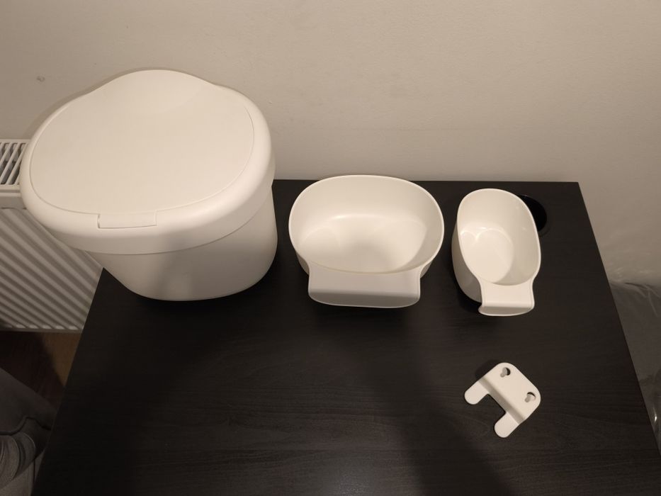 Kosze zawieszane na łóżeczko Ikea