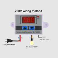 Терморегулятор w3001 220w | Контролер температури | Термореле