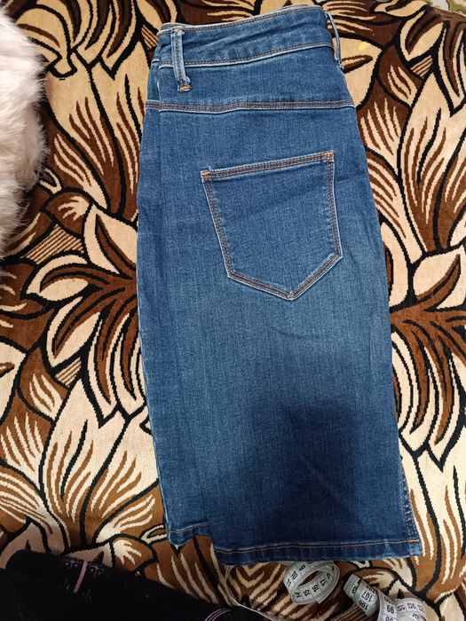 Джинсовая юбка, джинсова спідниця можна на підлітка, стрейч  42 -40, s