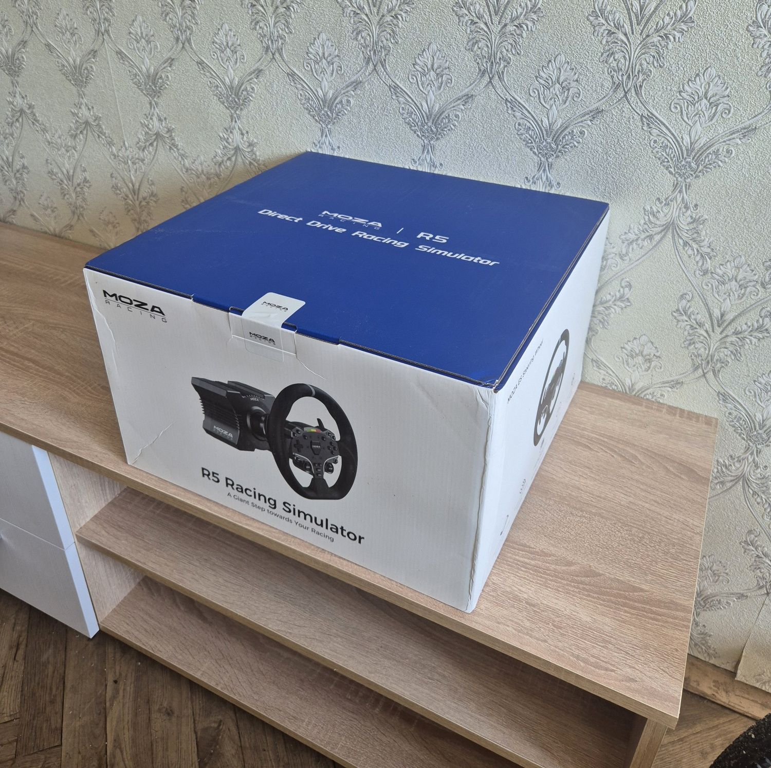 Moza R5 Bundle комплект кермо та педалі
