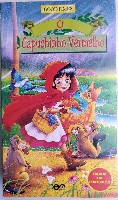 O Capuchinho Vermelho (em VHS)