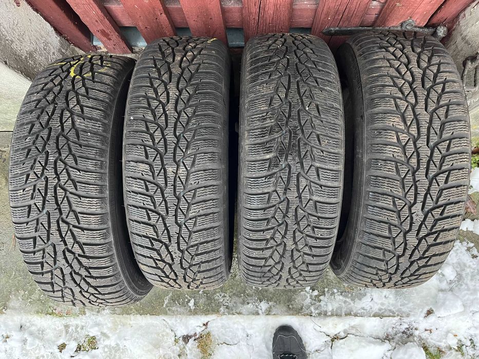 Nokian WR D4 195/65 R15 91T 2020r. (4 opony zimowe, stan bardzo dobry)