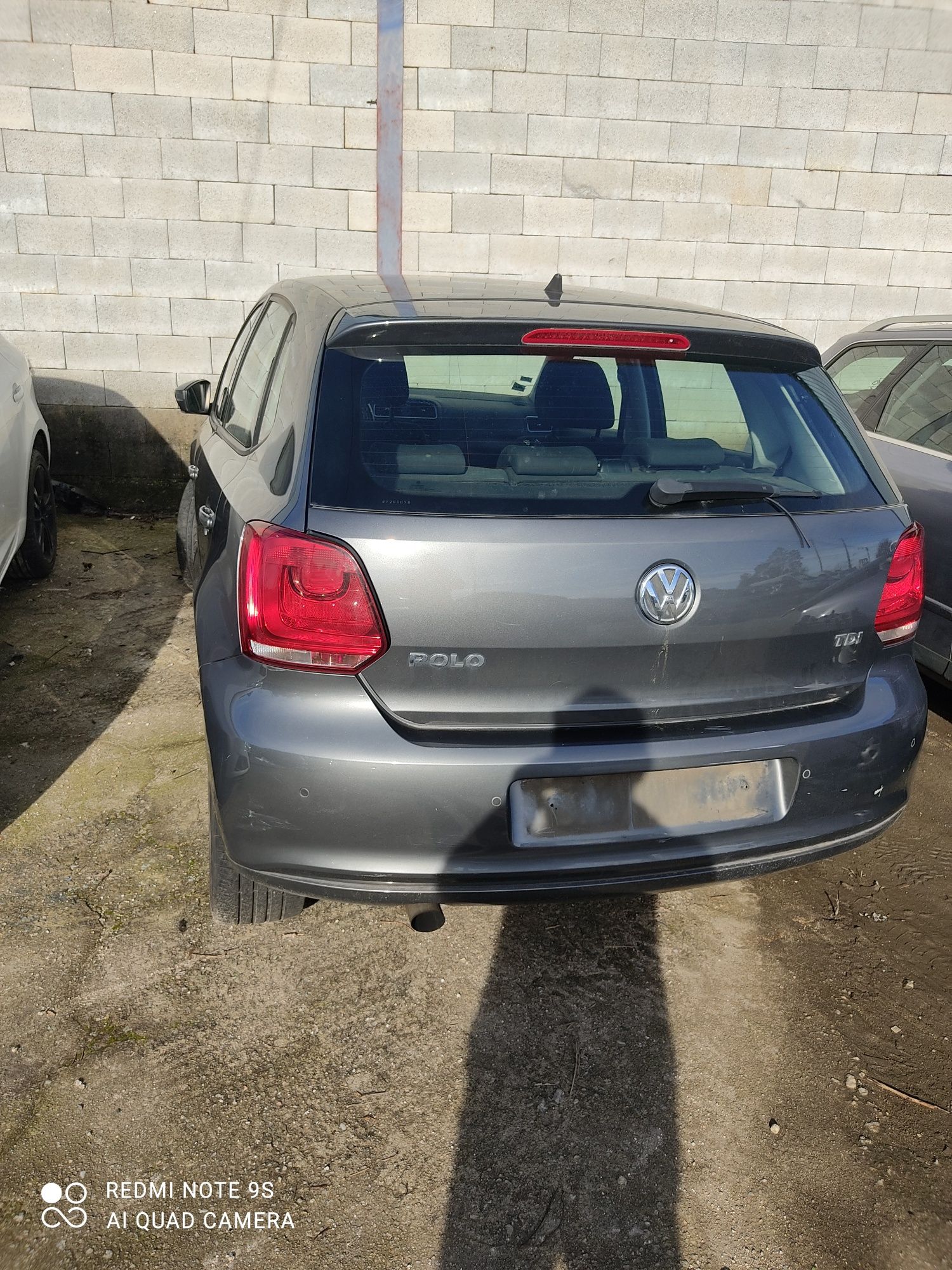 Peças VW Polo 6R 1.6tdi, frente completa, kit airbags, traseira, porta