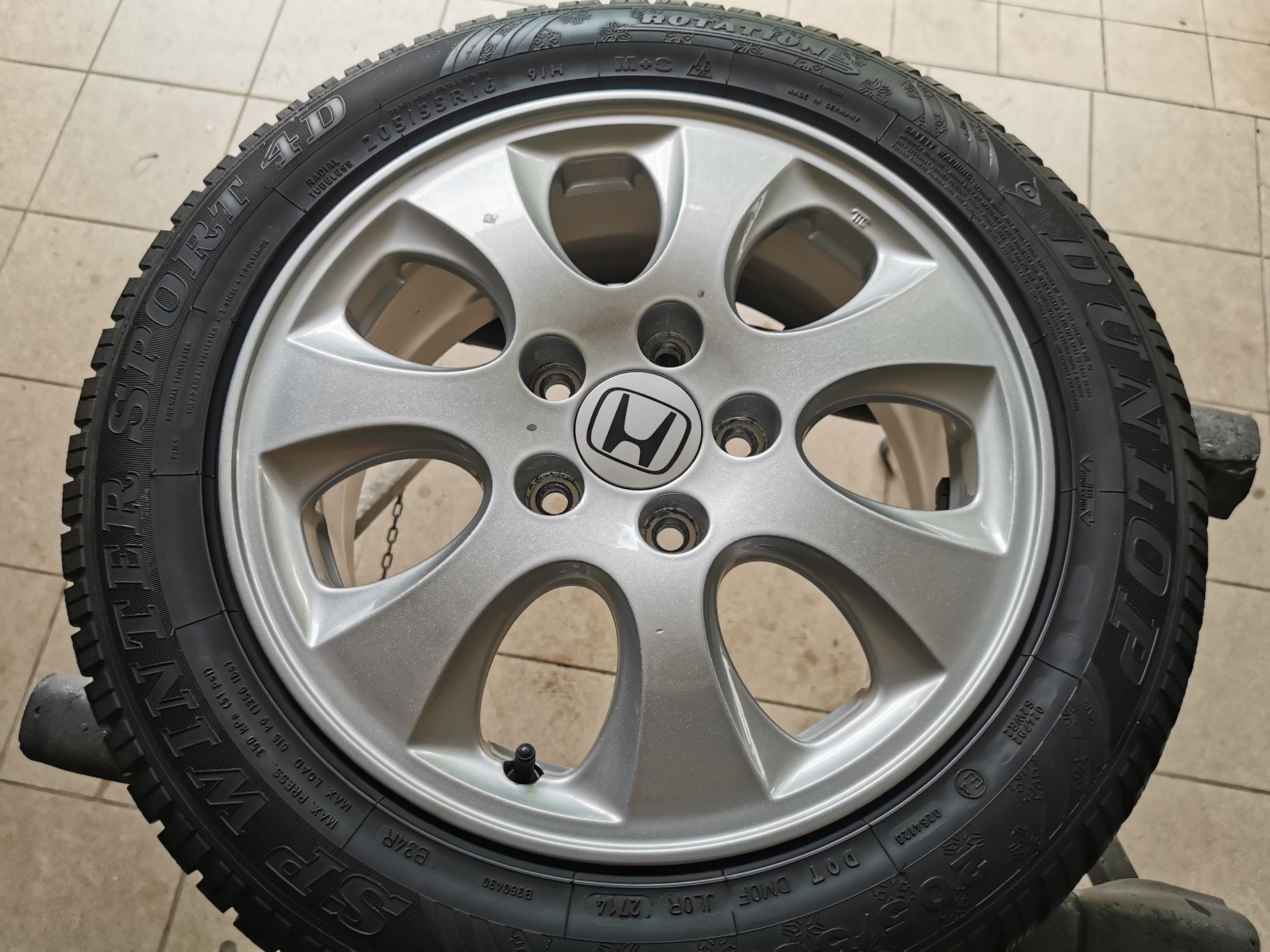 Oryginalne felgi aluminiowe Honda 5x114.3