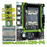 Xeon®2680V4+16Gb DDR4+X99-P4 (LGA2011-3 C612, USB 3.0, SATA III, NVMe)