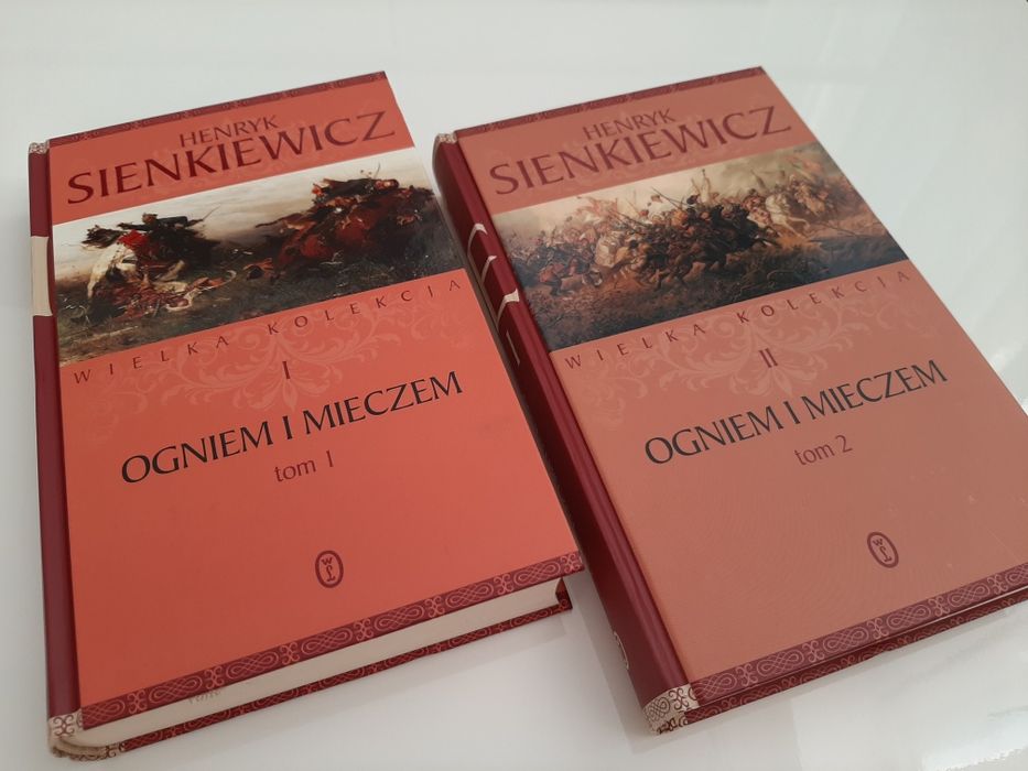 Henryk Sienkiewicz Ogniem i mieczem komplet nowych książek 2 tomy