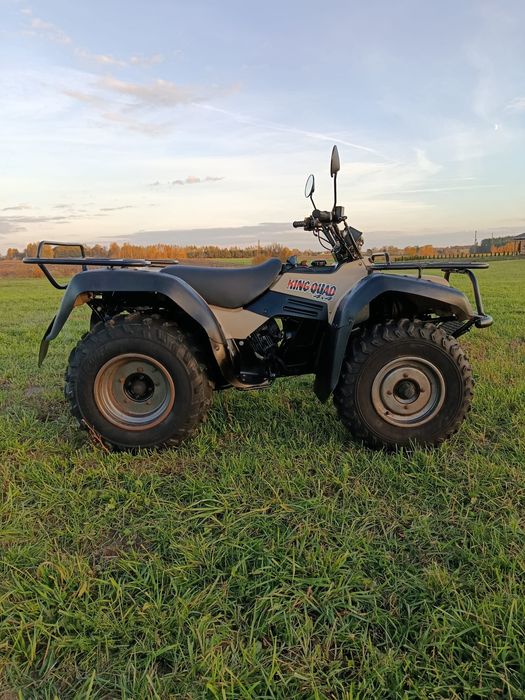Quad Suzuki Kingquad Quadrunner 300 4×4 blokada Dokumenty jak Klf trx