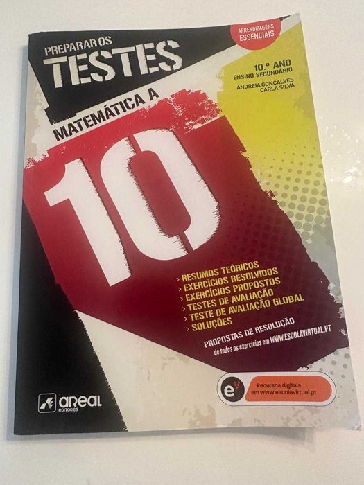 Livro de exercícios Matemática A - Preparar os testes Matemática A 10º
