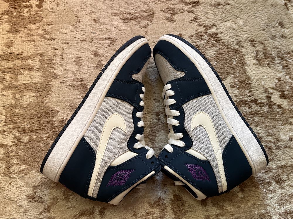 Nike Air Jordan 1 Retro High Джорданы Женские Кроссовки Оригинал
