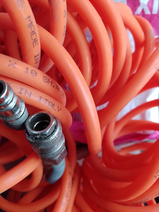 Шланг гумовий повітряний 10 метрів 8*10 мм Італія