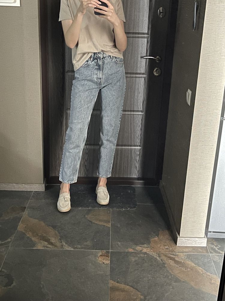 Джинсы Zara mom fit