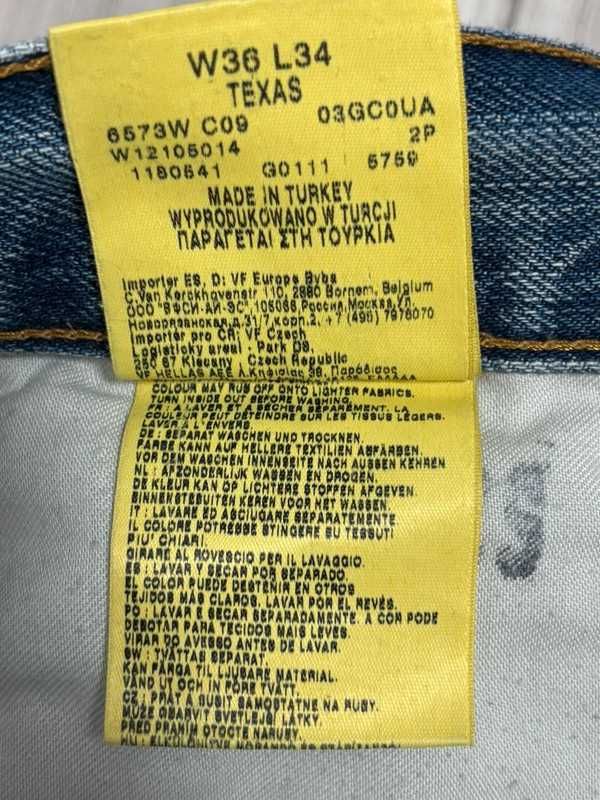 Wrangler Texas W36 L34 – męskie jeansy regular fit, 100% bawełna