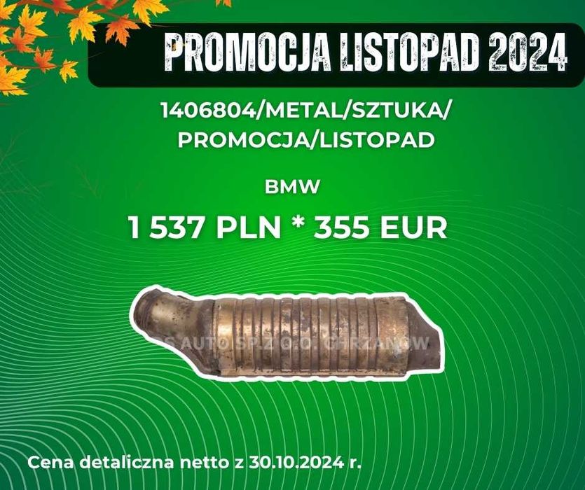 Największy Skup katalizatorów Monolitu Filtrów DPF -Brodnica