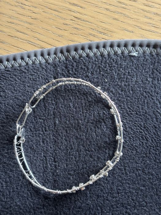 TOUS. Pulseira em prata.