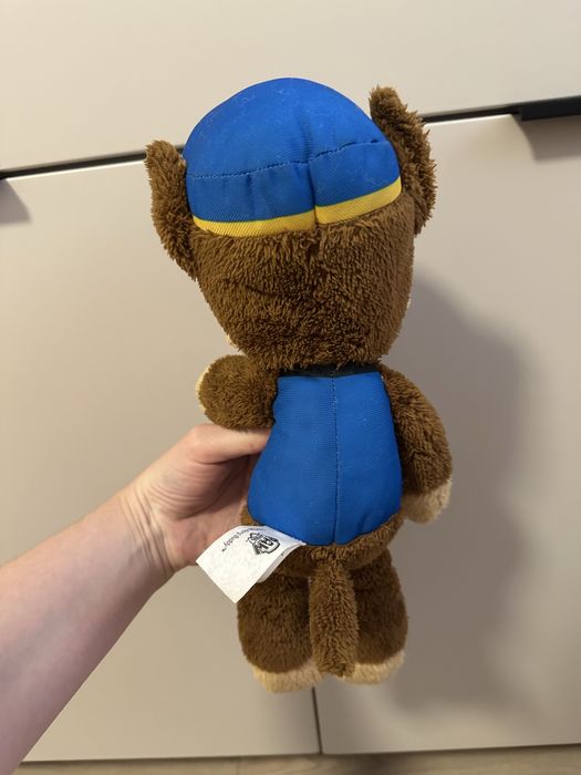 М'яка іграшка Paw Patrol Цуценя Гонщик Чейз 33 см