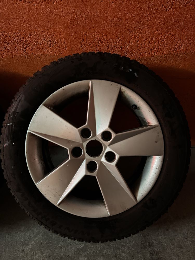 Jantes originais skoda aro 16 com pneus
