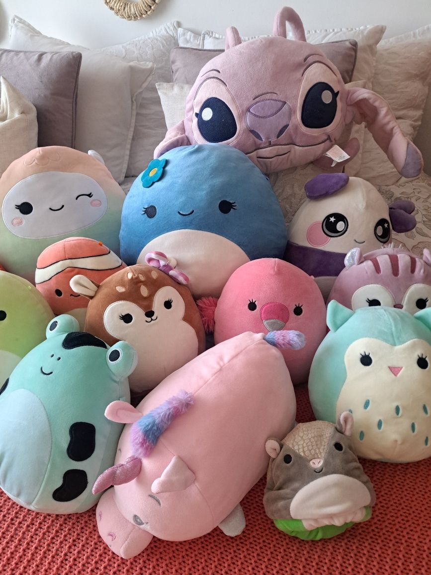 Pluszaki squishmallows  różne rozmiary